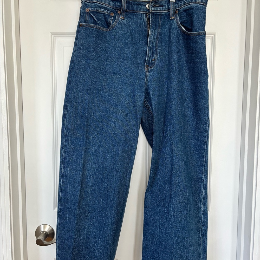 Abercrombie & Fitch Relaxed Fit Blue Jeans